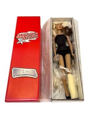 Brenda Starr Fashion Doll Reporter 16 inch Blonde Black Corset Box Effanbee 2004